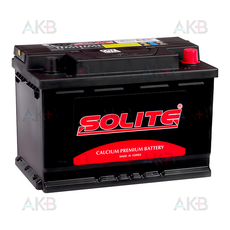 SOLITE 62a/h 600 ah низкий