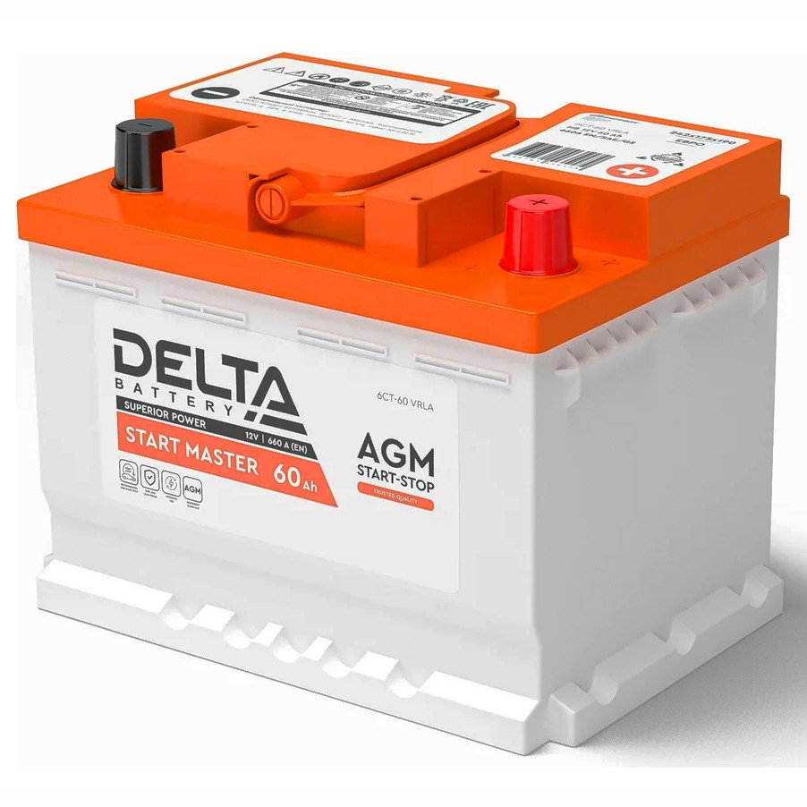  1DELTA Start Master -60 a/h AGM