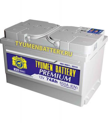 Тюмень Premium - 74 A/h низкий