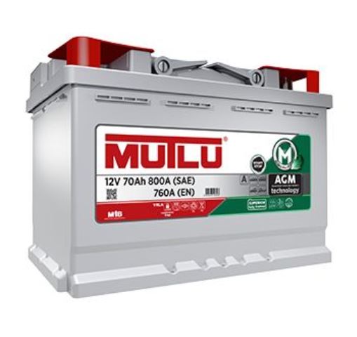 MUTLU AGM -70 a/h