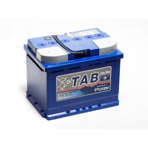  Tab Polar-- 60 Ah кубик 